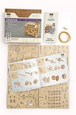 UGEARS MAQUETTE MÉCANIQUE - COMPTEUR - STEM LAB -Bébé Produits Vente ugears maquette mecanique compteur stem lab 6