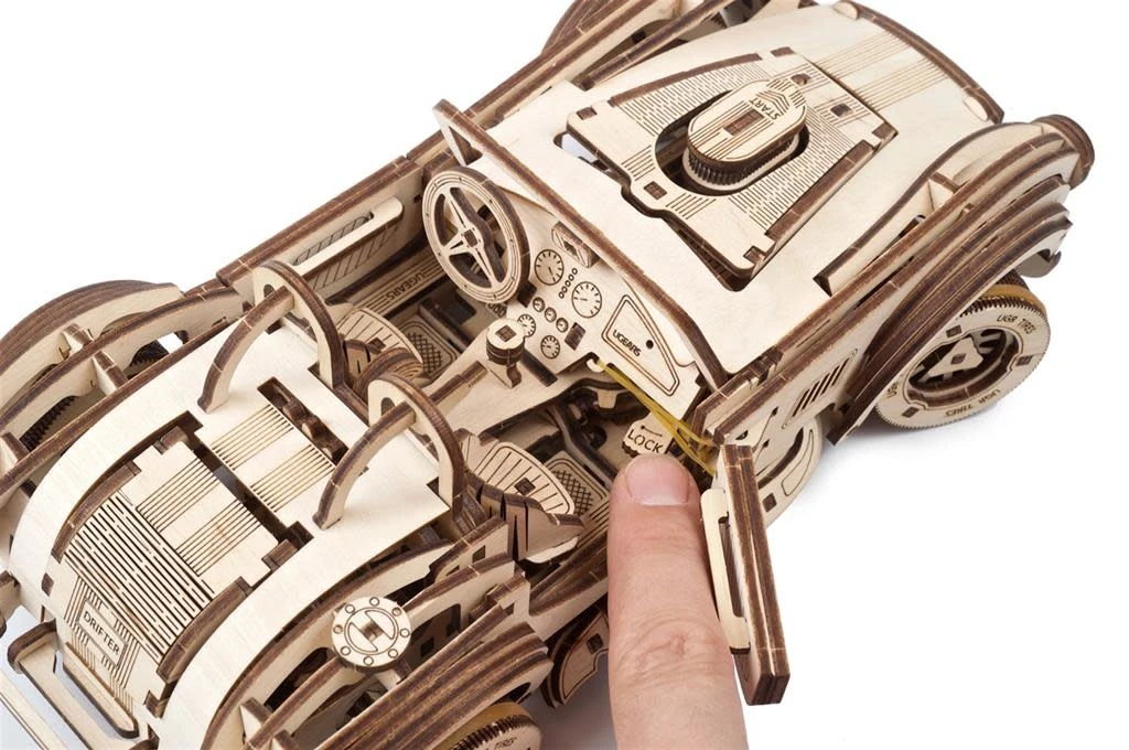 UGEARS MAQUETTE MÉCANIQUE - DRIFT COBRA RACING CAR 9 UGEARS MAQUETTE MÉCANIQUE - DRIFT COBRA RACING CAR – Image 9