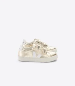 VEJA BASKET VEJA ESPLAR VELCRO - PLATINE WHITE