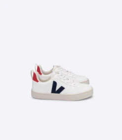 VEJA BASKET VEJA V10 LACET - WHITE COBALT PEKIN