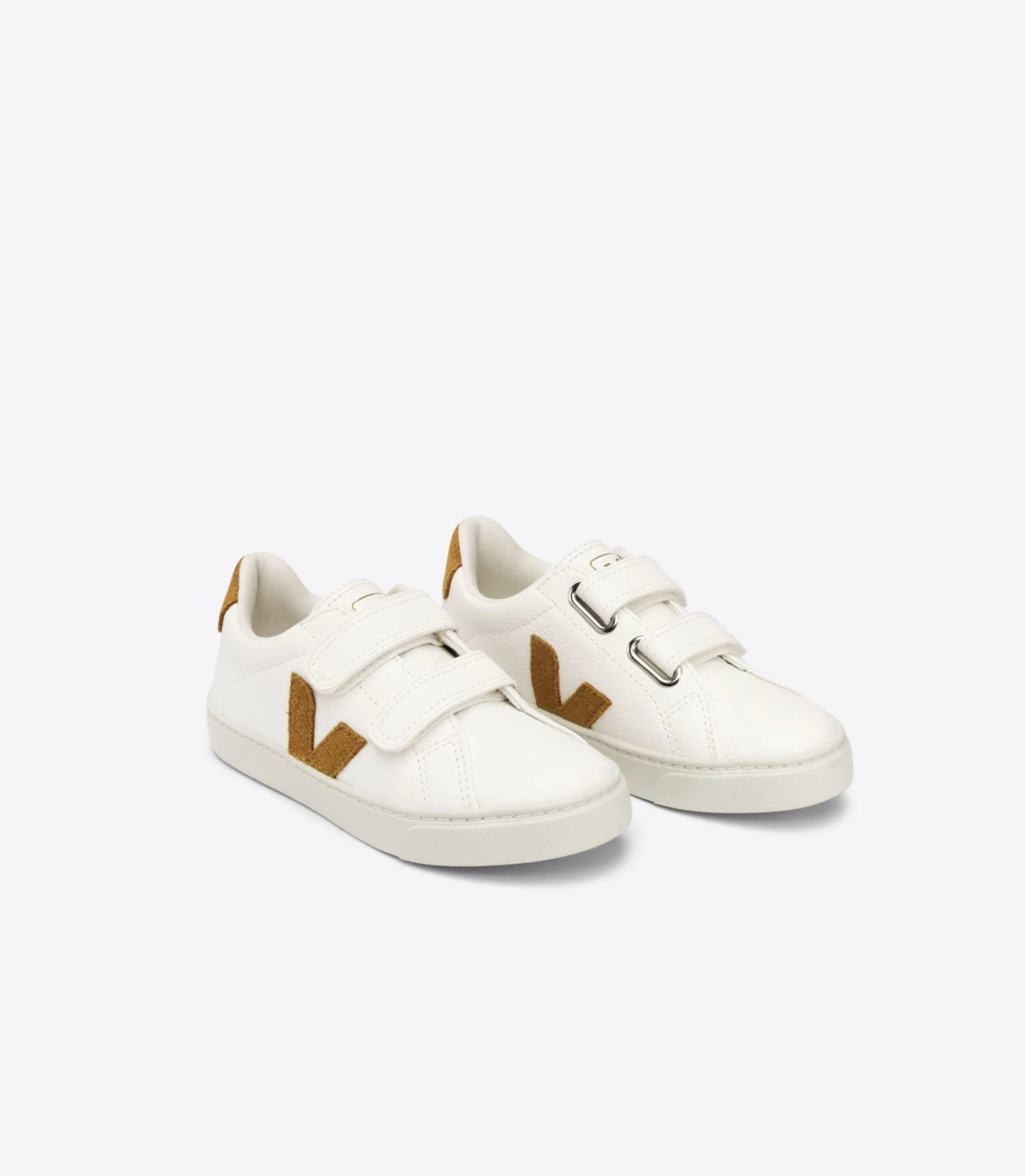 VEJA BASKET VELCRO - ESPLAR EXTRA WHITE CAMEL 2 VEJA BASKET VELCRO - ESPLAR EXTRA WHITE CAMEL – Image 2