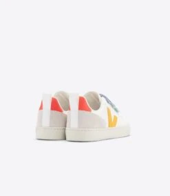 VEJA BASKET VELCRO - V10 MULTICO EXTRA WHITE OURO 5 VEJA BASKET VELCRO - V10 MULTICO EXTRA WHITE OURO -Bébé Produits Vente veja basket velcro v10 multico extra white ouro 2