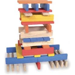VILAC BATIBLOC COULEUR X100 EN HETRE -Bébé Produits Vente vilac batibloc couleur x100 en hetre 5