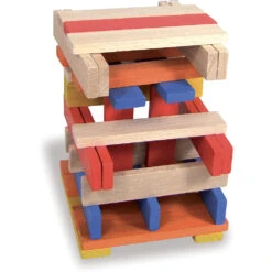 VILAC BATIBLOC COULEUR X100 EN HETRE -Bébé Produits Vente vilac batibloc couleur x100 en hetre 7