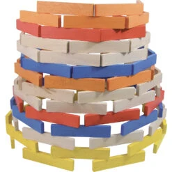 VILAC BATIBLOC COULEUR X100 EN HETRE -Bébé Produits Vente vilac batibloc couleur x100 en hetre 8