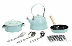 VILAC DINETTE VINTAGE BLEUE 7 PCS