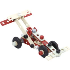 VILAC GRAND ÉTABLI ATELIER VINTAGE EN BOIS ROUGE -Bébé Produits Vente vilac grand etabli atelier vintage en bois rouge 5