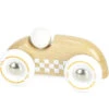 VILAC VOITURE MINI RALLYE CHECKERS BOIS NATUREL